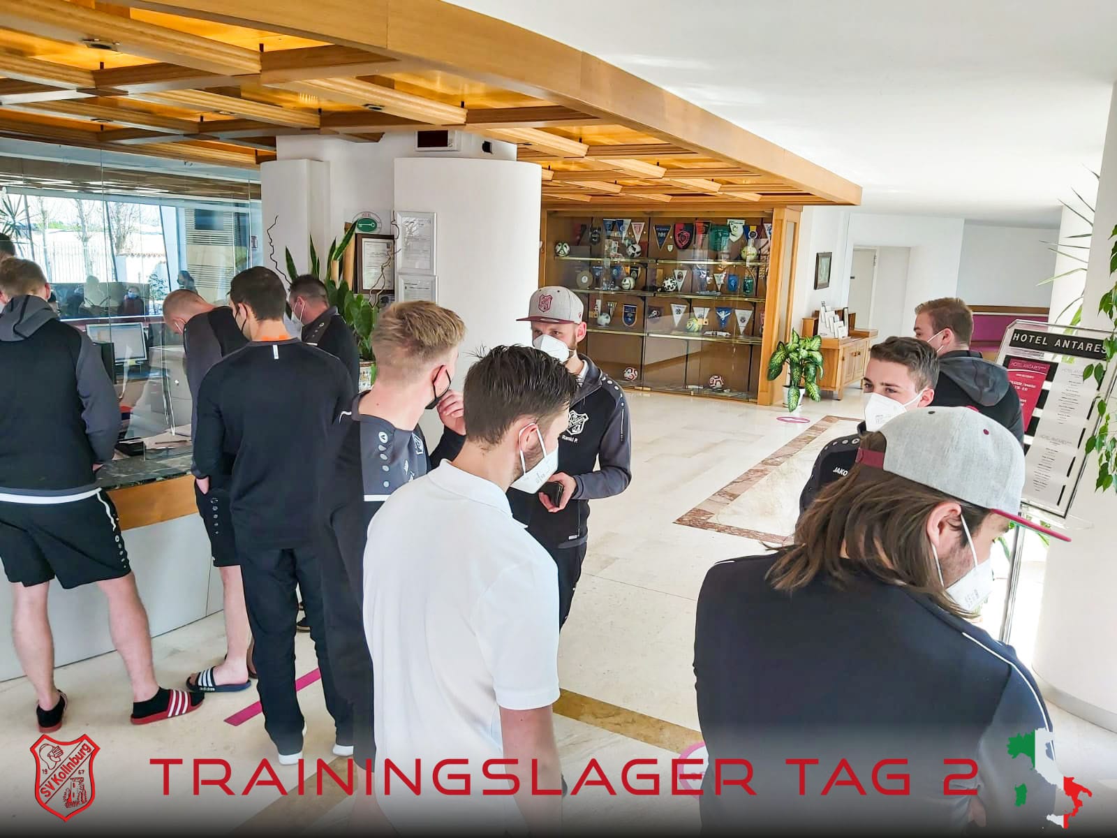Trainingslager Tagebuch Tag 2